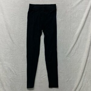 Victorias Secrert Pink Yoga Black Pull On Leggings small